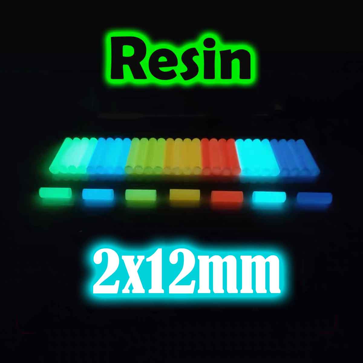 Tritium Gas Tube - Asta luminosa in resina ad alta