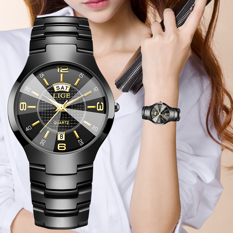 Luxury Ceramic Watch - LIGE Orologio da polso da donna