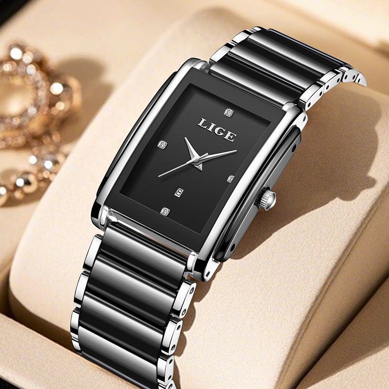 Luxury Ceramic Watch - LIGE Nuovi orologi da donna di