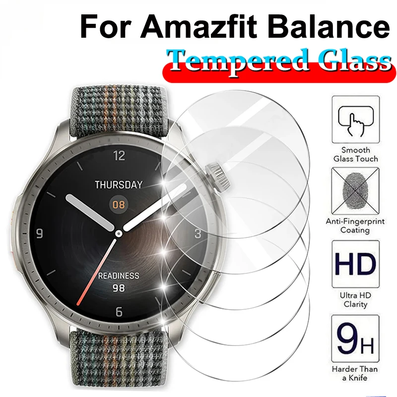 Smartwatch Watches Amazfit - Pellicola salvaschermo per Amazfit Balance, vetro