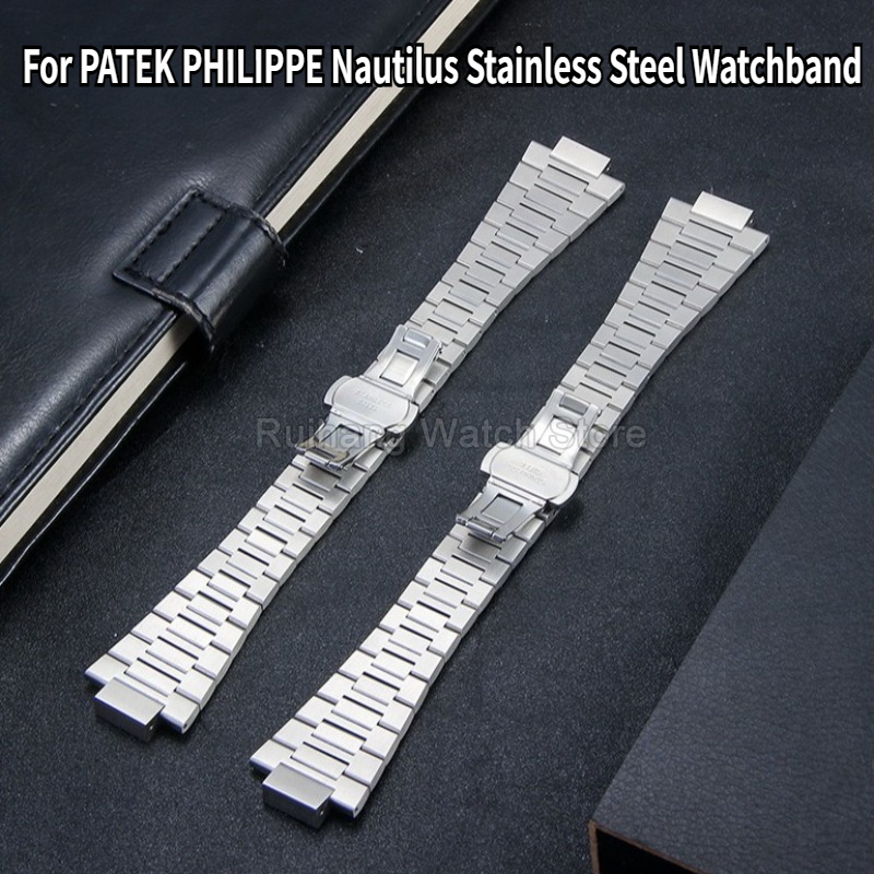 Patek Philippe Watch Nautilus - Cinturino per orologio in acciaio inossidabile