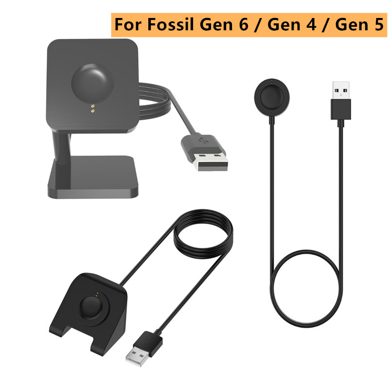 Fossil Watches Smartwatch Charger - Dock di ricarica rapida magnetica USB