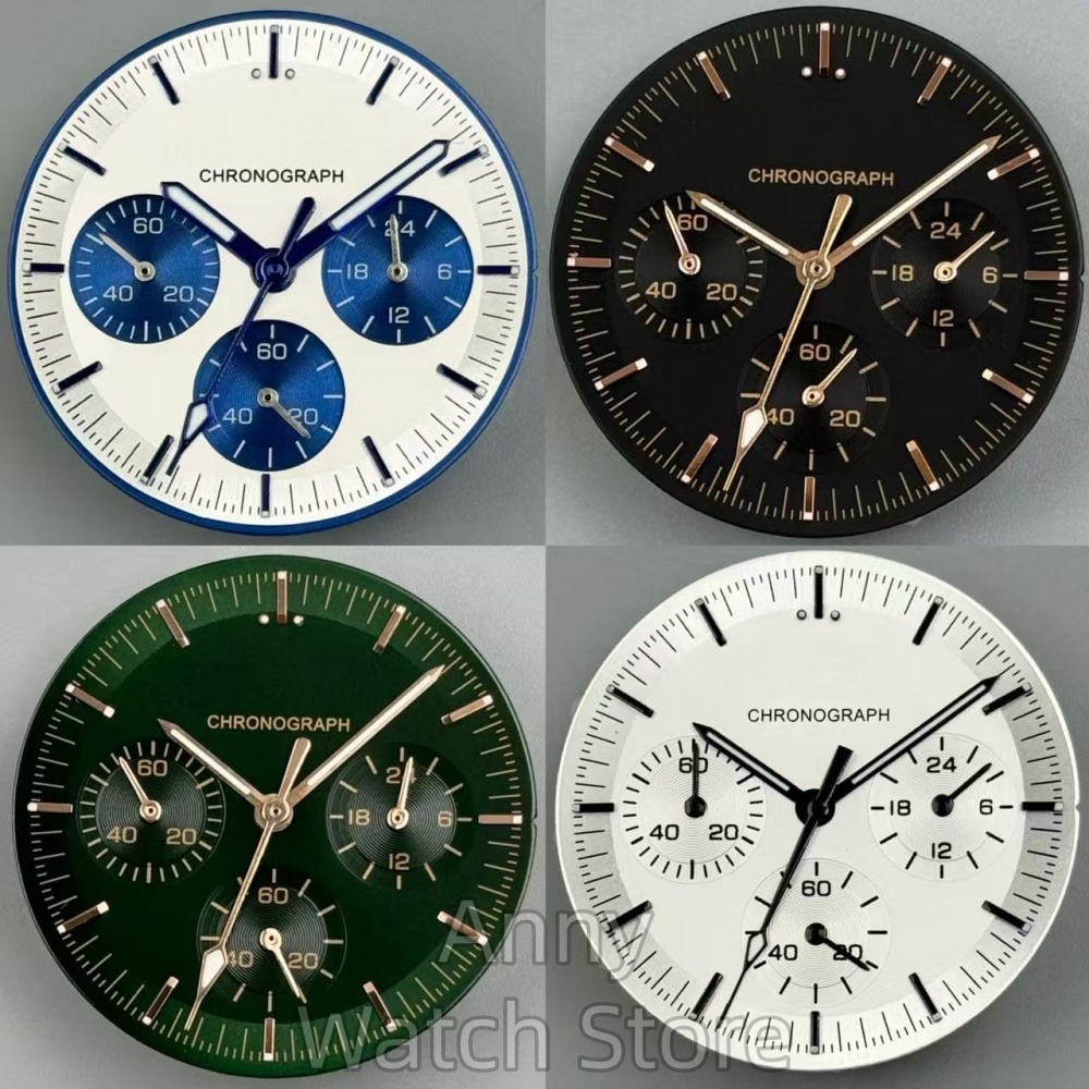 Luminous Dial Face - Quadrante Sterile VK63 Moon Watch da