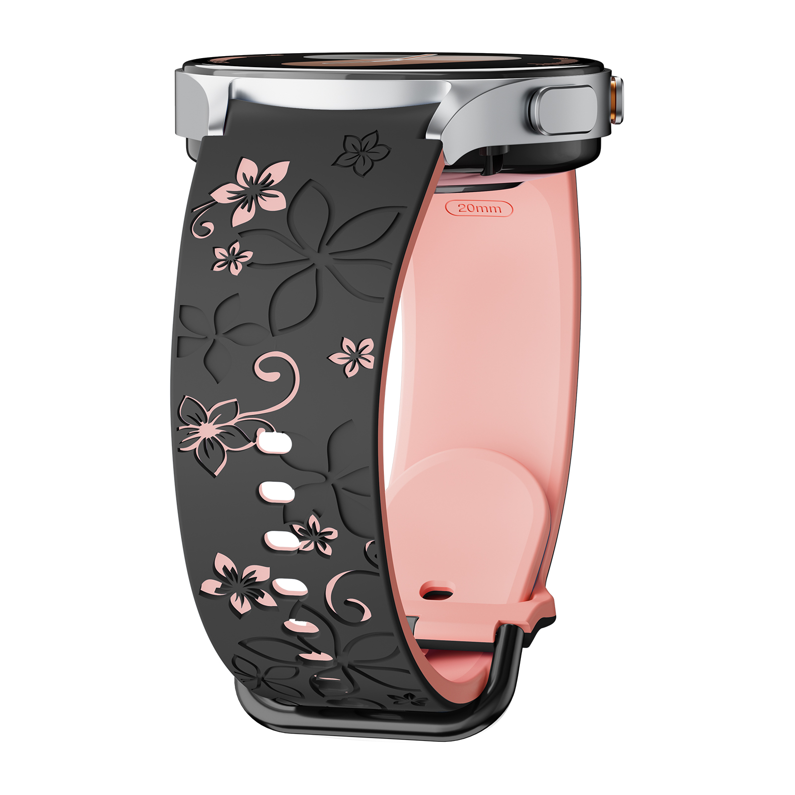 Smartwatch Samsung Watches For Men - Cinturino in silicone inciso per Samsung