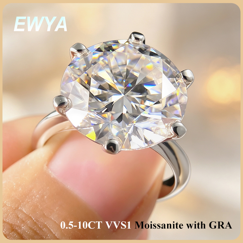 Luxury Ceramic Watch - EWYA GRA Certificato 0.5-10CT D Colore