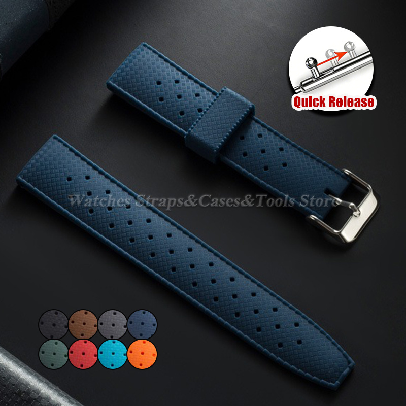 Smartwatch Premium Watches For Men - Cinturino per Orologio in Gomma Tropicale