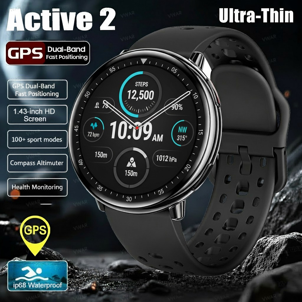 Smartwatch Samsung Watches For Men - 2025New Active 2 Smart Watch GPS