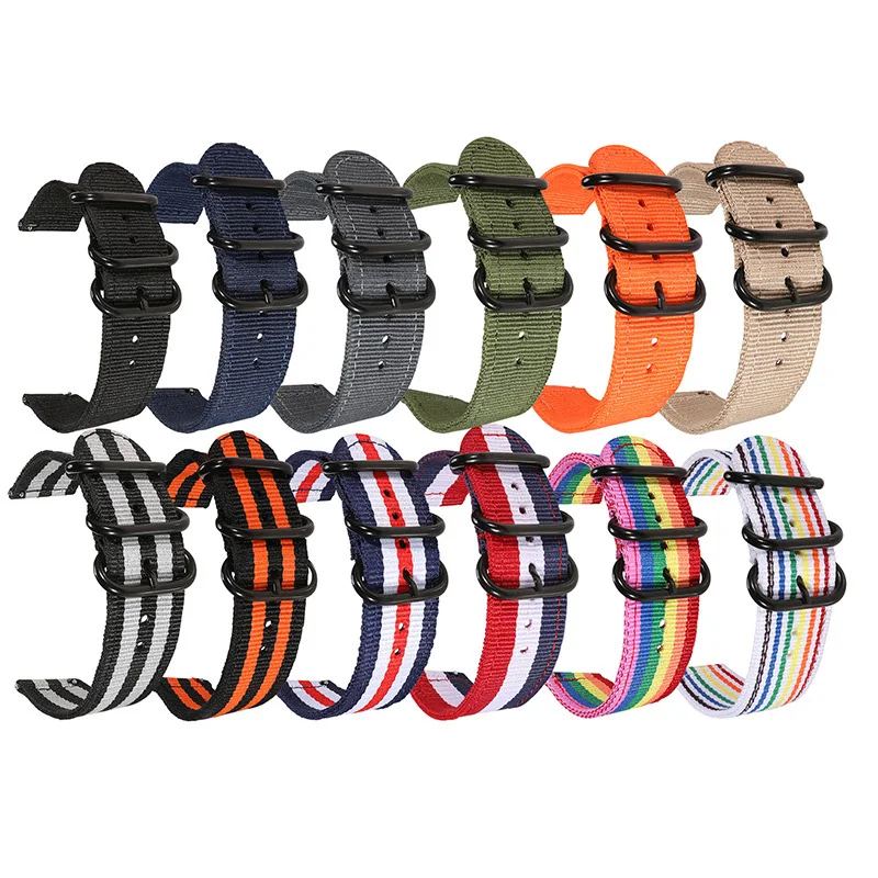 Cinturini universali in nylon  - Smartwatch Army Watches For Men recensione e prezzo