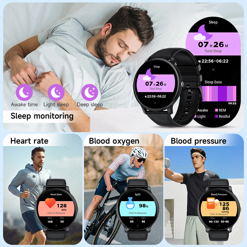 LIGE Bluetooth Chiama Donna Sm - Smartwatch Latest Watches For Men recensione e prezzo