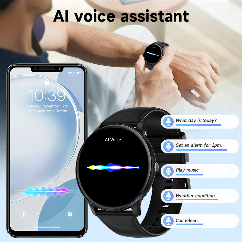 LIGE Bluetooth Chiama Donna Sm - Smartwatch Latest Watches For Men recensione e prezzo