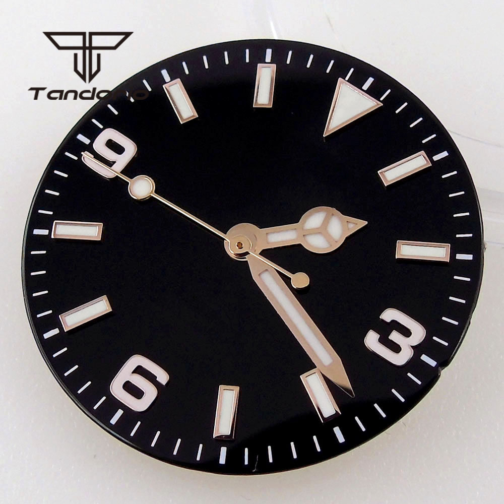 Quadrante dell'orologio nero/b - Luminous Dial Face recensione e prezzo