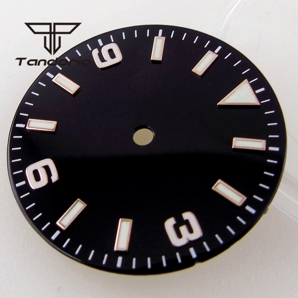 Quadrante dell'orologio nero/b - Luminous Dial Face recensione e prezzo