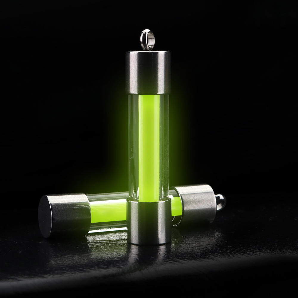 Ciondolo tubo luminoso con luc - Tritium Gas Tube recensione e prezzo