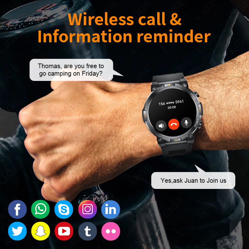 LIGE 2026 Smartwatch da Uomo 1 - Smartwatch Latest Watches For Men recensione e prezzo