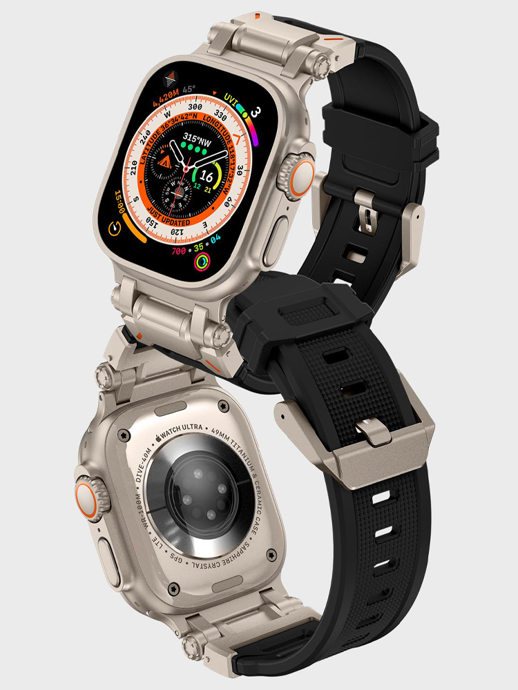Cinturino in silicone per Appl - Smartwatch Rugged Watches For Men recensione e prezzo