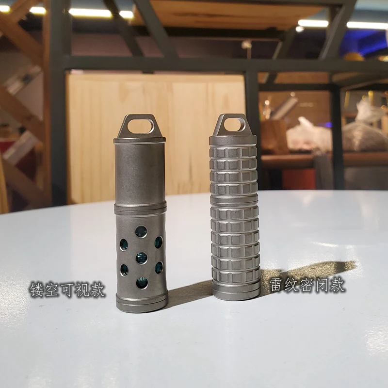 EDC lega di titanio Paracord c - Tritium Gas Tube recensione e prezzo