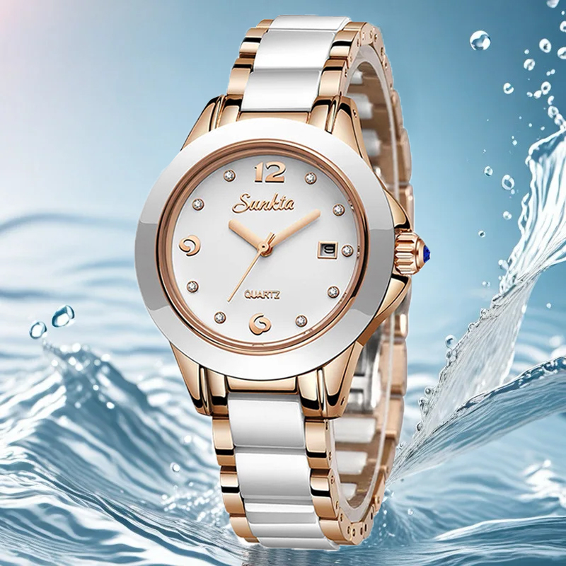 Sunkta moda casual orologio da - Luxury Ceramic Watch recensione e prezzo