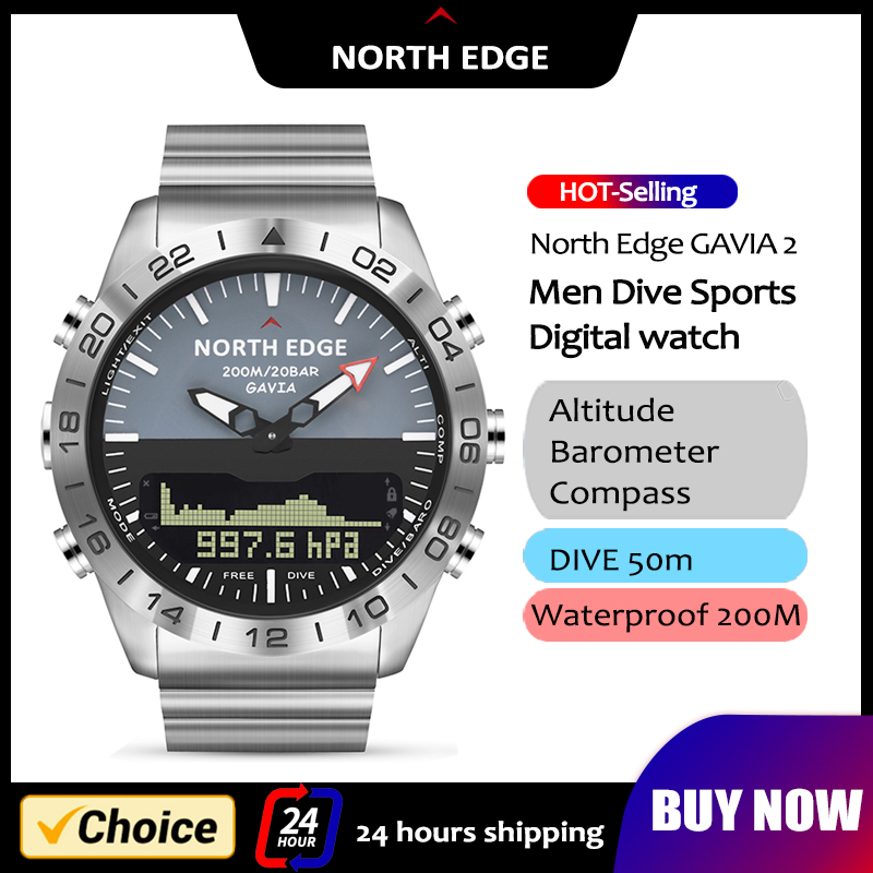 NORTH EDGE Orologio Subacqueo  - Smartwatch Army Watches For Men recensione e prezzo