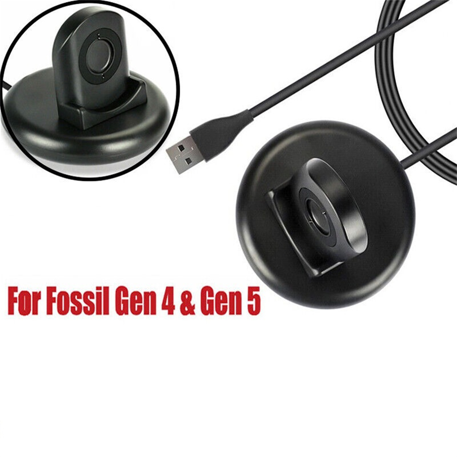Cavo di ricarica USB da 1m 5V  - Fossil Watches Smartwatch Charger recensione e prezzo