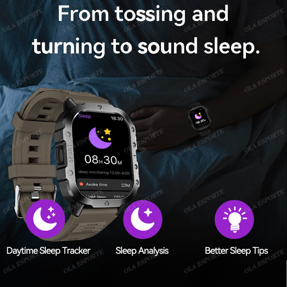 Nuovo Smartwatch Militare Robu - Smartwatch Rugged Watches For Men recensione e prezzo