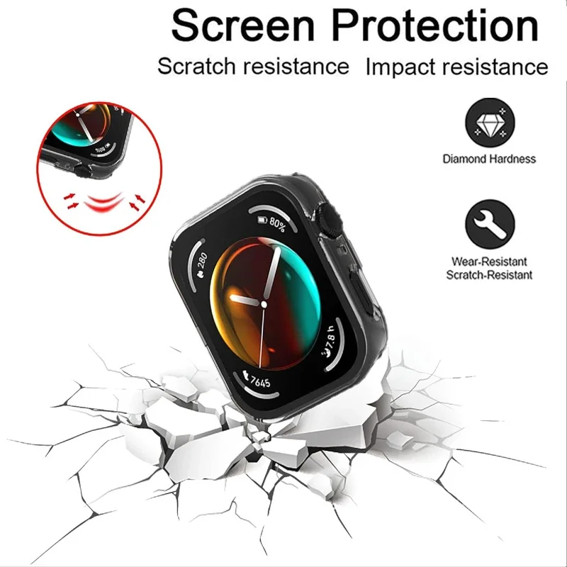 Custodia per PC + vetro temper - Smartwatch Watch Huawei recensione e prezzo