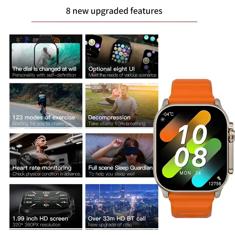 Nuovo Smartwatch Serie 9 PK HK - Watch Iwo recensione e prezzo