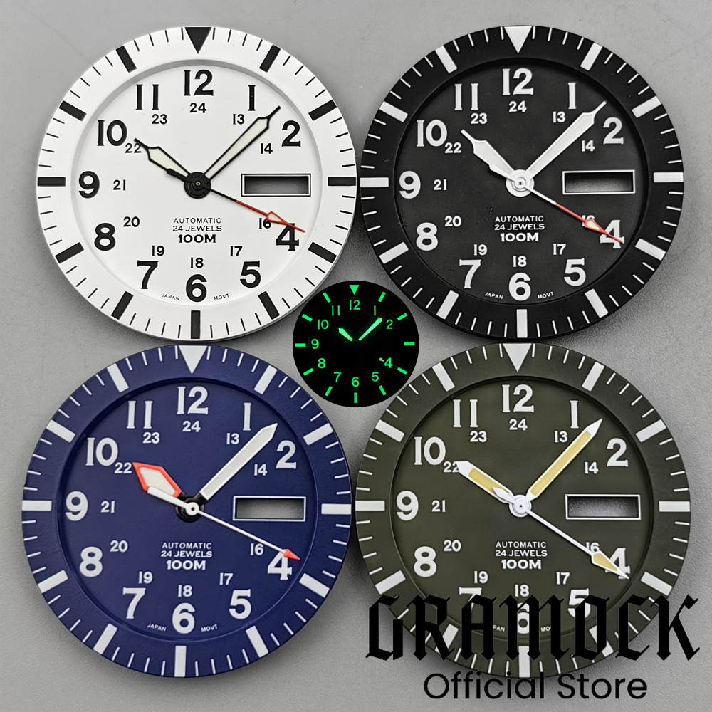Gramock Vintage NH36 Face 34.3 - Luminous Dial Face recensione e prezzo