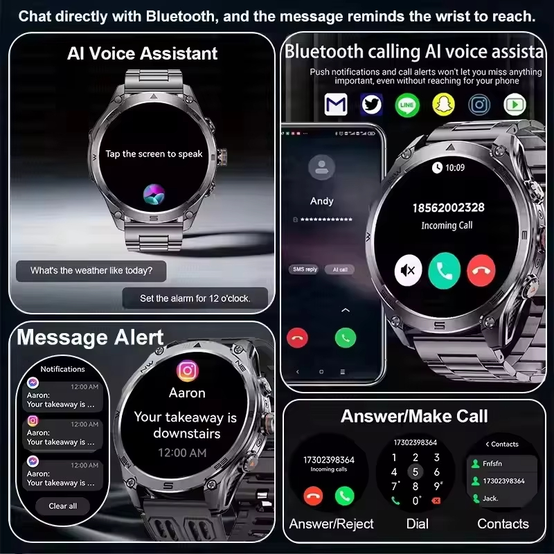 Smartwatch GPS IP69 Impermeabi - Smartwatch Premium Watches For Men recensione e prezzo
