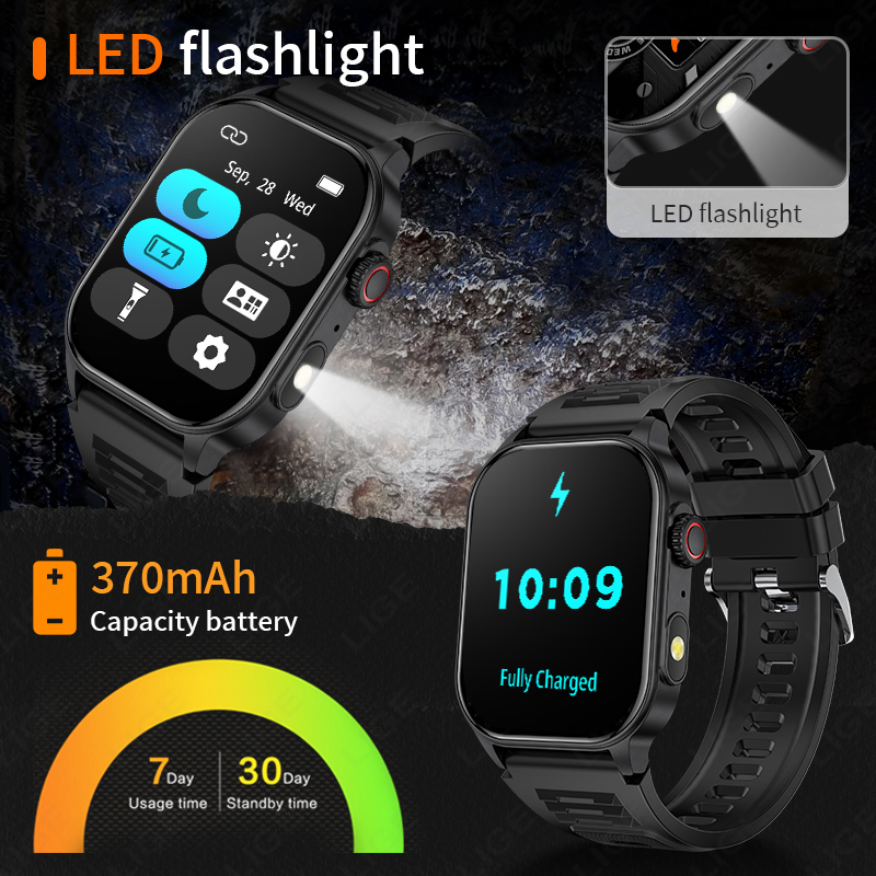 LIGE Smart Watch per uomo 3ATM - Smartwatch Latest Watches For Men recensione e prezzo